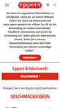 Mobile Screenshot of eppers-gewuerze.de